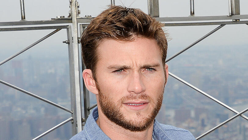 Scott Eastwood auf dem Empire State Building in New York