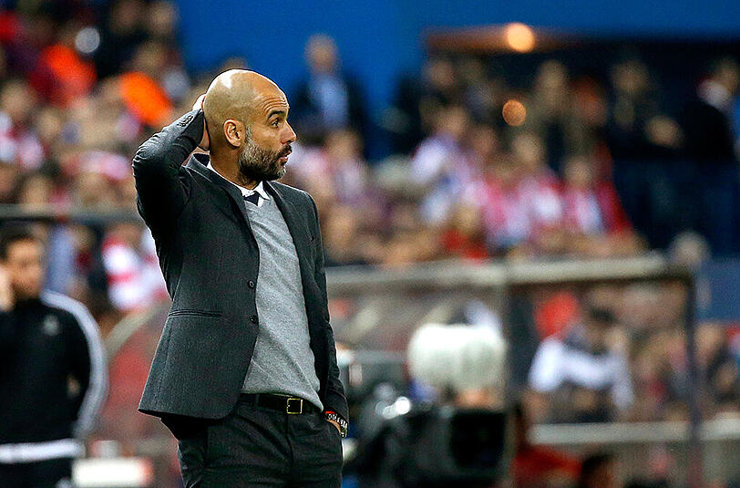 Pep Guardiola wird den FC Bayern nicht als strahlender Gewinner verlassen.