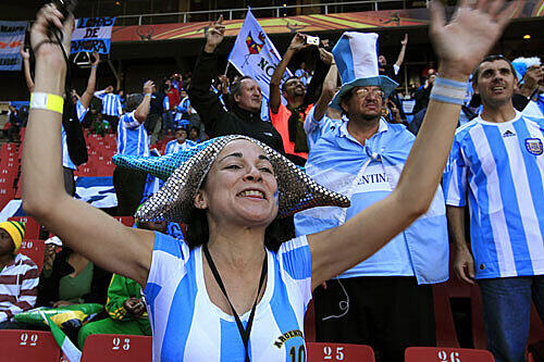 Die heißesten Bilder der WM 2010 in Südafrika.