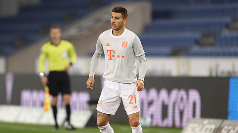 Lucas Hernández erhält derzeit den Vorzug vor Alphonso Davies.