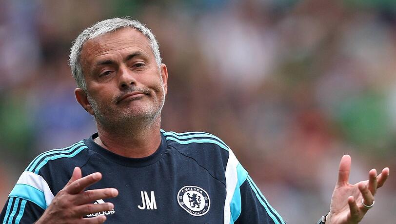 Für José Mourinho gab's gegen Bremen nix zu lachen. Die Schuld sucht er wieder einmal woanders.