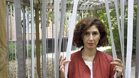 Die 1978 in Teheran geborene und Schriftstellerin Nava Ebrahimi.