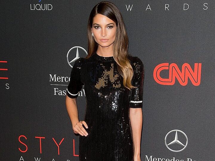 Lily Aldridge bei der Verleihung der "Style Awards"