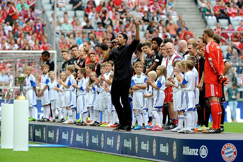 Die Bilder von der Team-Präsentation der Bayern.