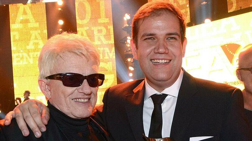 Feierten Erfolge zusammen: Heino (l.) und Jan Mewes