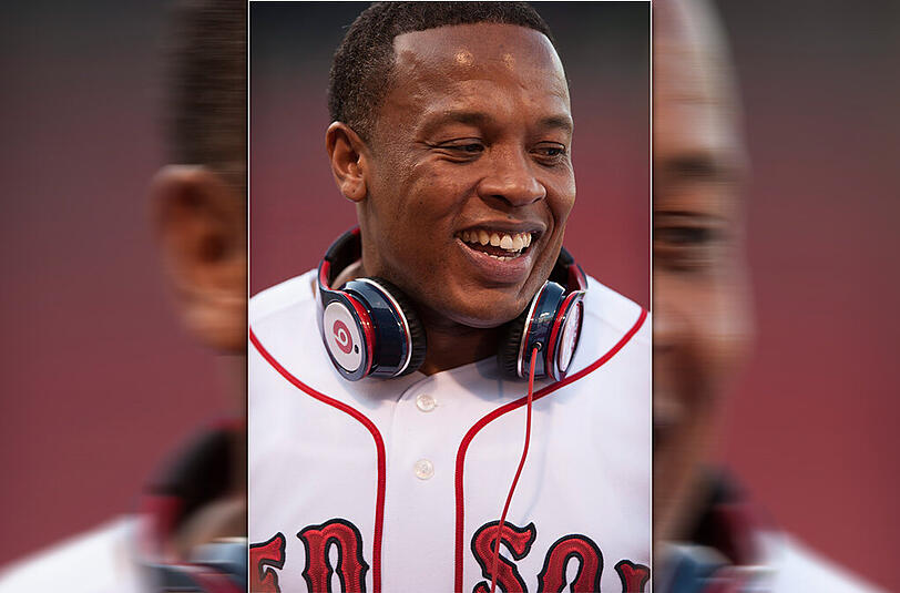 Der amerikanische Rapper und Musikproduzent Dr. Dre.