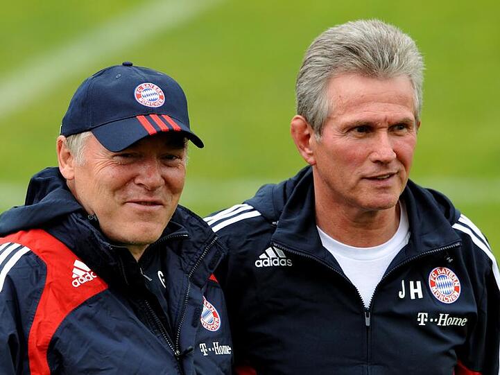 Kennen sich seit mehr als 30 Jahren: Hermann Gerland (li.) und Jupp Heynckes
