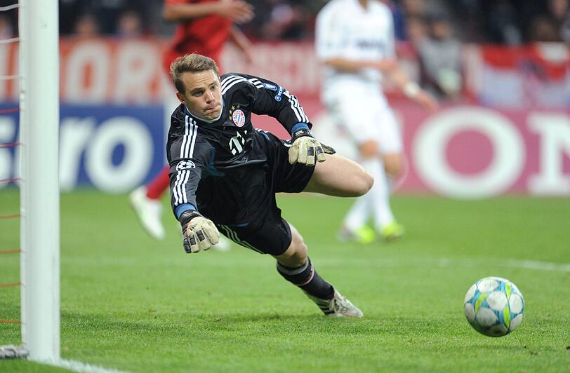 Manuel Neuer (26 Jahre), Marktwert: 30 Mio. Euro: Die Partie im Bernabéu wird seine Feuerprobe. Der Torhüter will in die Fußstapfen von Pfaff und Kahn treten. Er sagt: &bdquo;Dort schlägt die Stunde, mit der Einstellung und Leidenschaft aus dem Hinspiel sind wir auch in Madrid in der Lage, ein Tor zu erzielen.&ldquo; Und bei ihm muss die Null stehen.