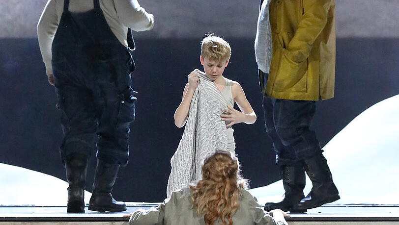 "Peter Grimes" im Nationaltheater. "Peter Grimes" im Nationaltheater.