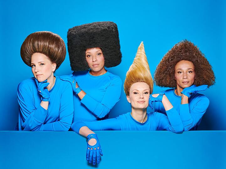 Wunderbare Welt-Raumpflegerinnen aus &bdquo;Star-Trek&ldquo;? Nein, die Frauen von Laing.