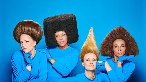Wunderbare Welt-Raumpflegerinnen aus &bdquo;Star-Trek&ldquo;? Nein, die Frauen von Laing.