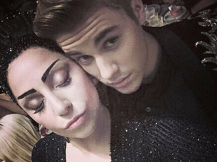 Lady Gaga und Justin Bieber auf der Met Gala in New York