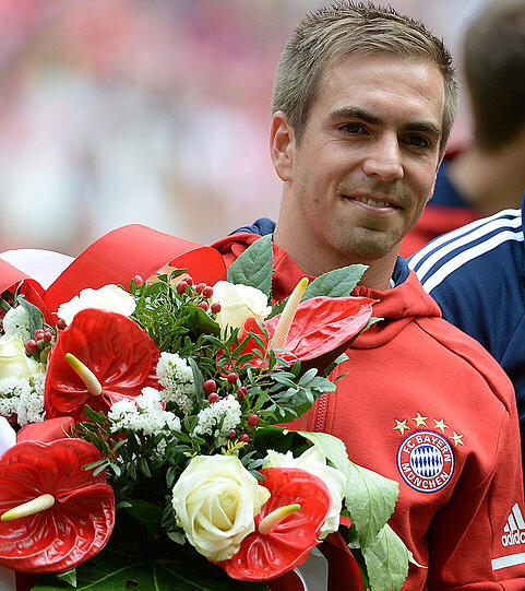 Emotionale Moment: Mit Philipp Lahm verlässt ein großer die Fußballbühne. Die Bilder vom Samstag...