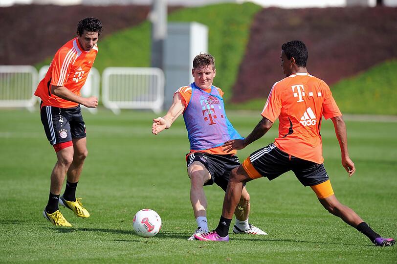 Die Bayern im Trainingslager in Doha, Tag 2.