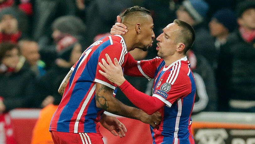 Auf Franck Ribéry verzichtete Guardiola in Bochum noch und plant frühestens gegen Augsburg wieder mit ihm. Bei Jerome Boateng (l.) dauert's noch länger. Auf Franck Ribéry verzichtete Guardiola in Bochum noch und plant frühestens gegen Augsburg wieder mit ihm. Bei Jerome Boateng (l.) dauert's noch länger.