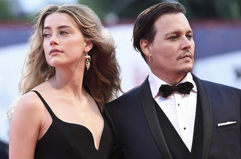 Noch glücklich vereint: Amber Heard und Johnny Depp vor der Schlammschlacht.