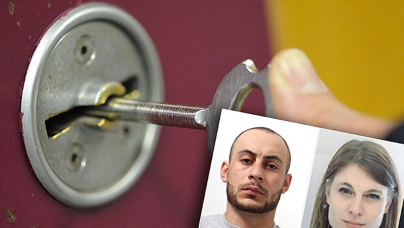 Zwei Fahndungsfotos der Kantonspolizei Zürich zeigen Hassan Kiko und Angela Magdici. Die Flucht einer Gefängniswärterin mit einem inhaftierten Sexualstraftäter erregt in der Schweiz Aufsehen. Zwei Fahndungsfotos der Kantonspolizei Zürich zeigen Hassan Kiko und Angela Magdici. Die Flucht einer Gefängniswärterin mit einem inhaftierten Sexualstraftäter erregt in der Schweiz Aufsehen.