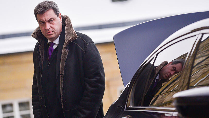 Bayerns Finanzminister Markus Söder fordert von der CDU ein klar abgegrenztes Profil von der SPD. Bayerns Finanzminister Markus Söder fordert von der CDU ein klar abgegrenztes Profil von der SPD.