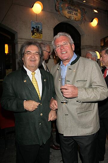 Helmut Markwort und Wolfgang Pförringer