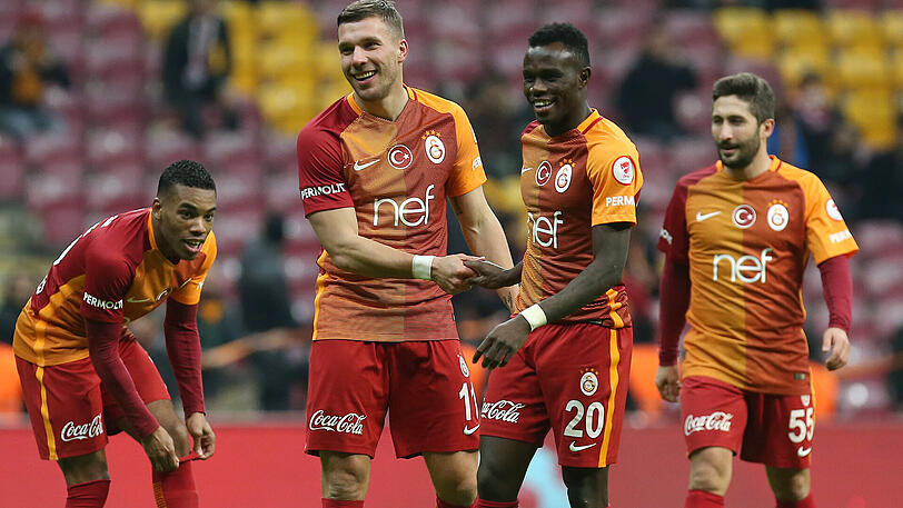 Lukas Podolski: emotionaler Abschied von Galatasaray Istanbul.