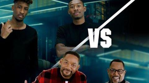 Kingsley Coman und David Alaba haben sich einen Song-Wettstreit mit den Hollywood-Stars Will Smith und Martin Lawrence geliefert.