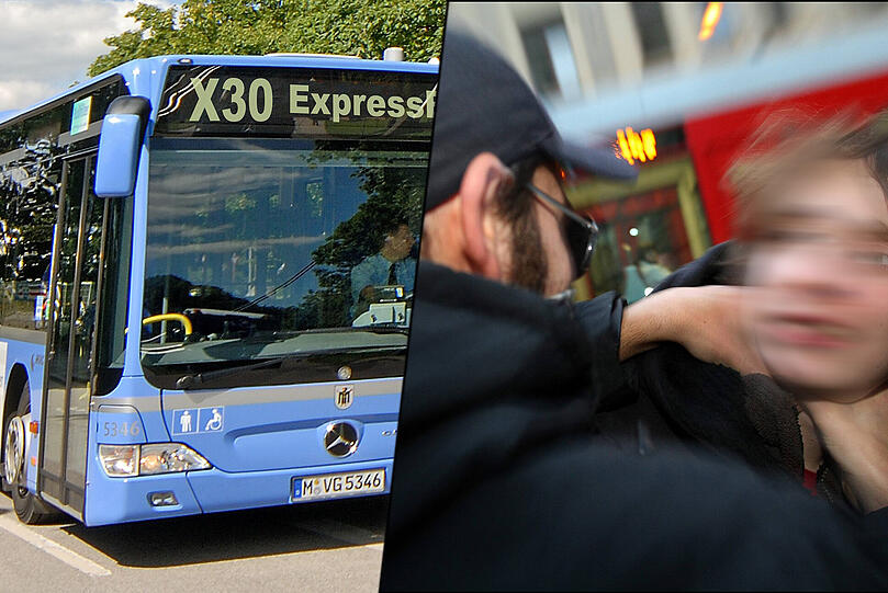 Ohne Vorwarnung griff ein 19-Jähriger einen Busfahrer an.