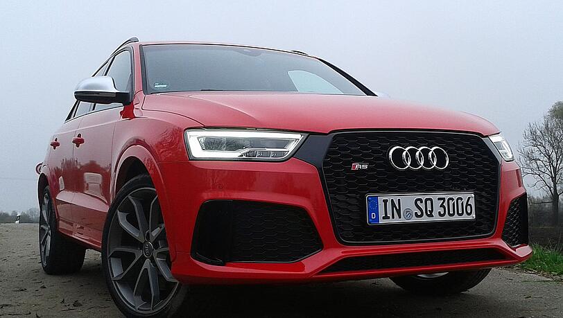 Das sportliche Top-Modell der gerade aufgefrischten Q3-Baureihe: der RS mit jetzt 340 PS. Das sportliche Top-Modell der gerade aufgefrischten Q3-Baureihe: der RS mit jetzt 340 PS.