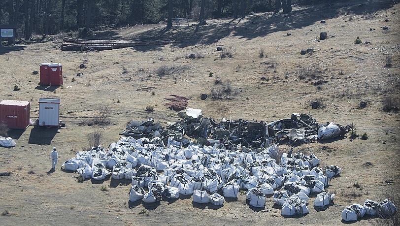 Bilder von der Germanwings-Katastrophe... Bilder von der Germanwings-Katastrophe...