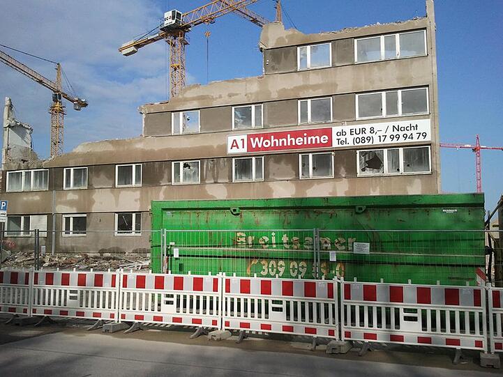 Billig wohnen in München...