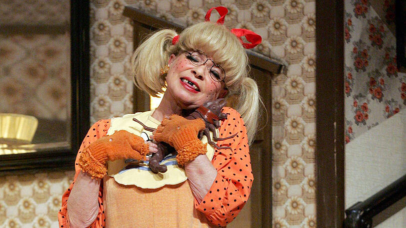 Schauspielerin Ingrid Steeger als "Horror-Gabi".