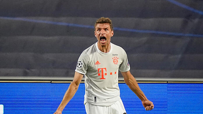 Identifikationsfigur und Fanliebling: Thomas Müller.