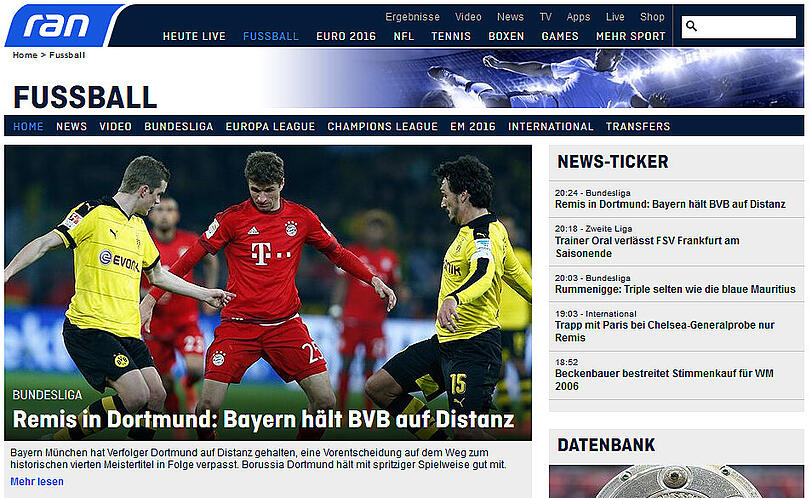 Die Pressestimmen zum Spiel zwischen Borussia Dortmund und dem FC Bayern München.