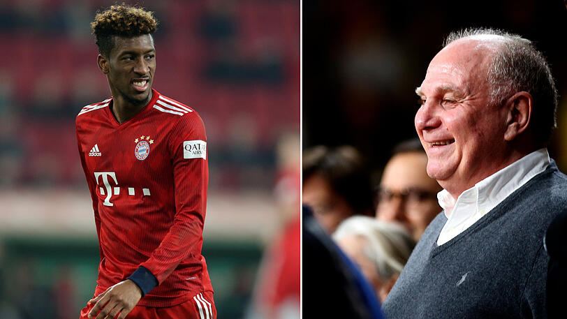 Kinsgley Coman wurde von Uli Hoeneß am Tegernsee empfangen.