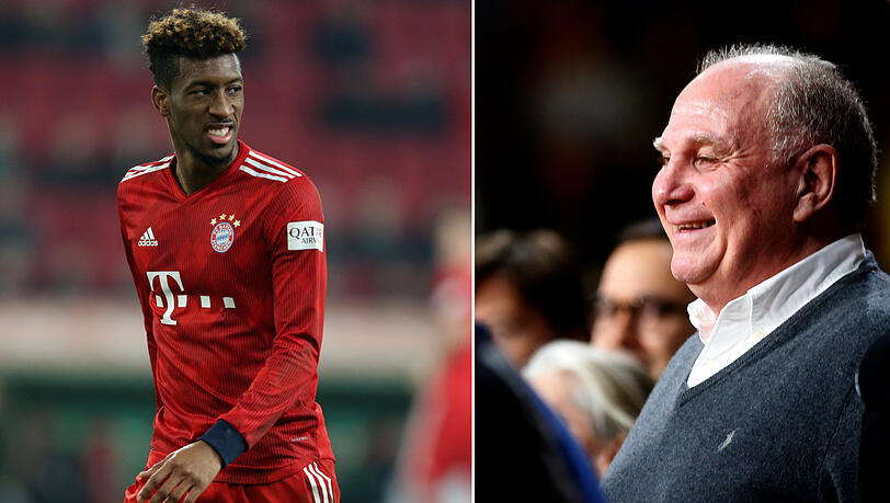 Kinsgley Coman wurde von Uli Hoeneß am Tegernsee empfangen. Kinsgley Coman wurde von Uli Hoeneß am Tegernsee empfangen.
