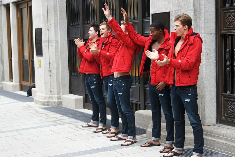Abercrombie and Fitch: Bilder vom Laden in München