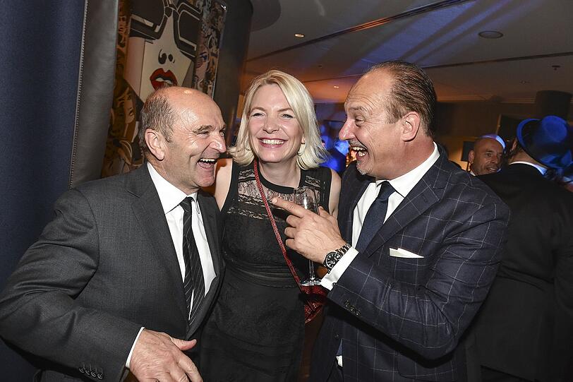 Sepp Krätz, Tina Krätz und Frank Heller