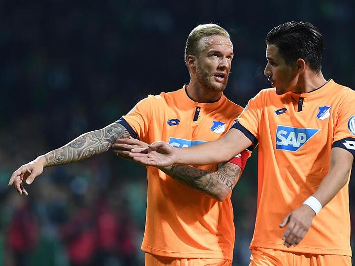 Hoffenheim kann wieder mit Kevin Vogt (l) und Benjamin Hübner planen.
