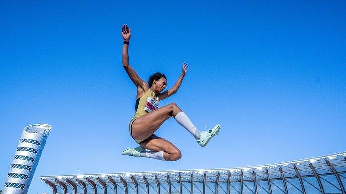 Sprang bei der WM im us-amerikanischen Eugene überlegen zu WM-Gold: Malaika Mihambo.
