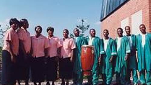 Der Gospel-Chor "Les Ambassadeurs pour Christ" (Botschafter Christi). Der Gospel-Chor "Les Ambassadeurs pour Christ" (Botschafter Christi).