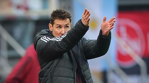 Verlängert er? Trainer Klose. (Archivbild)