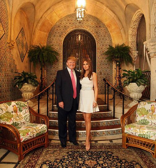 Die Familie Trump mags gerne golden.