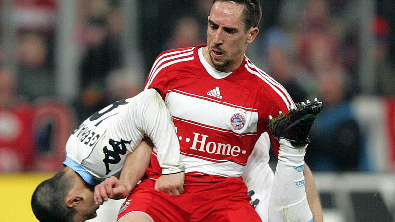 Bayern gegen Sechzig, das ist auch heute noch das Duell zwischen Timo Gebhart und Franck Ribéry.