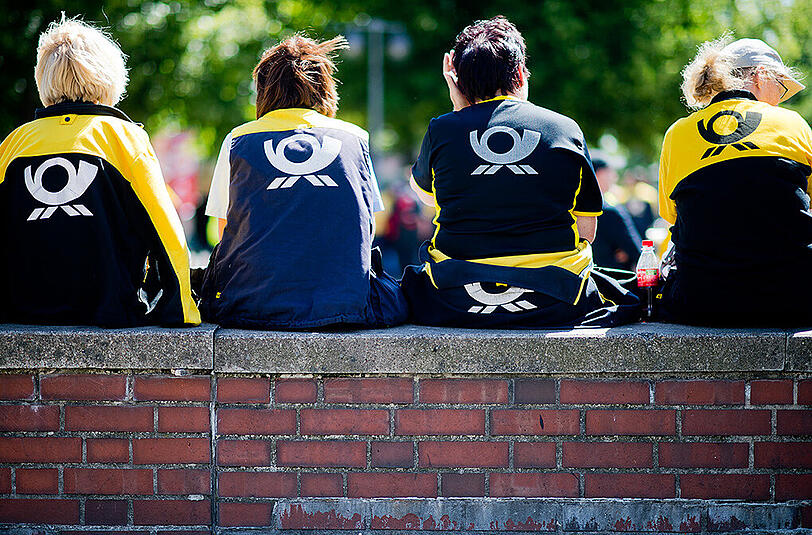 Bilder von der Post-Demonstration in Hannover.