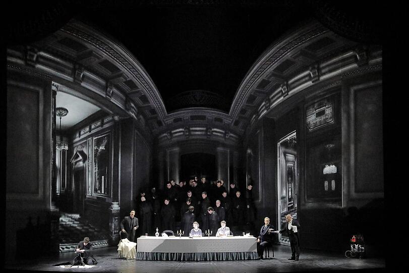 Verdis "I masnadieri" im Nationaltheater.