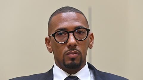 Jérôme Boateng beim Prozess im Oktober 2022 vor dem Landgericht. Zum Revisionsprozess am Donnerstag ist er nicht erschienen.