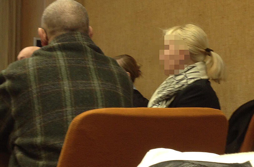 Der ehemalige Münchner Bordellbetreiber Manfred H. (56) und die Bardame Daniela H. (48) vor dem Münchner Amtsgericht.