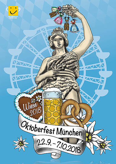Oktoberfest-Plakat-Entwurf.