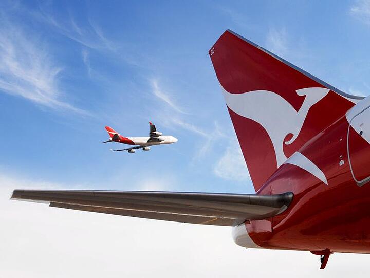 Eine Qantas-Maschine ist zwischen Hongkong und Perth in schwere Turbulenzen geraten. (Symbolbild)