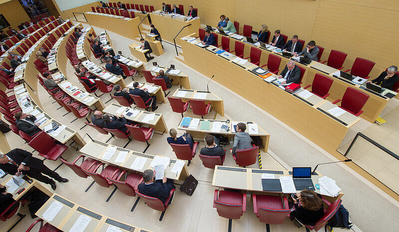 Es soll lange debattiert werden im Landtag.