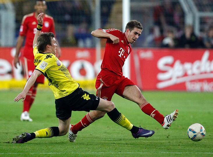PHILIPP LAHM: Note 3. Der Kapitän wollte &bdquo;etwas geraderücken&ldquo; &ndash; er spielte vorbildlich. Cool, aber zu brav?